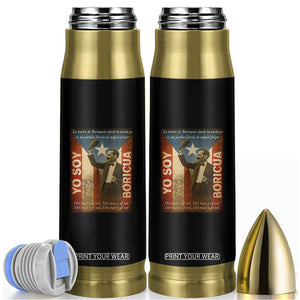 Pedro Albizu Campos Bullet Tumbler Yo Soy Boricua Vintage Puerto Rican Flag TS11 Black Print Your Wear