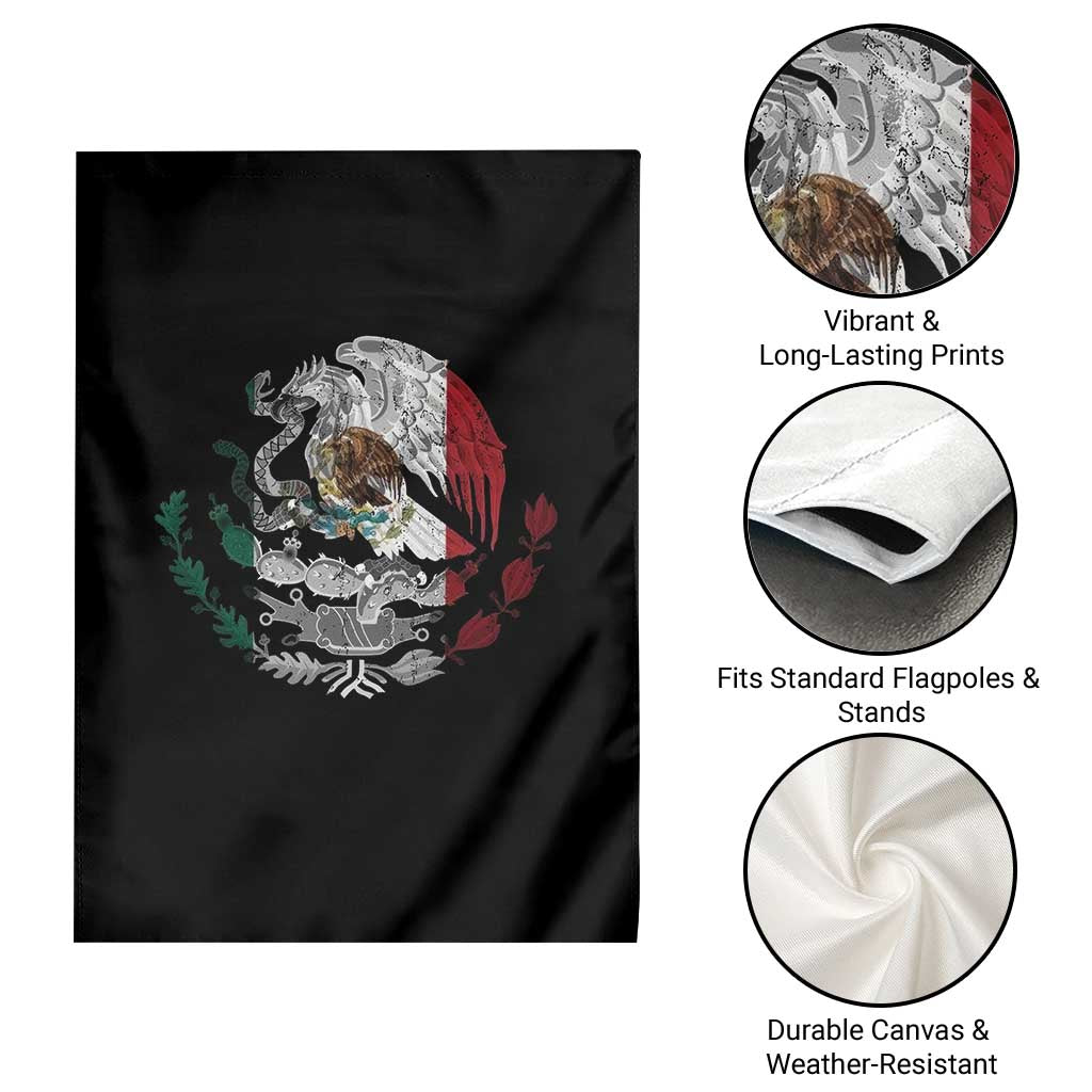 Mexico Coat Of Arms Mexican Flag Seal Symbol Garden Flag TS11 Print Your Wear