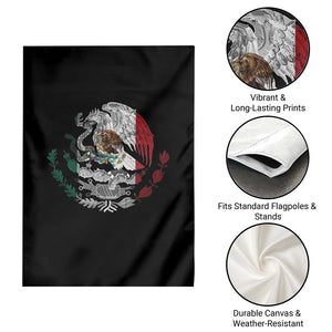 Mexico Coat Of Arms Mexican Flag Seal Symbol Garden Flag TS11 Print Your Wear