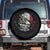 Mexico Coat Of Arms Mexican Flag Seal Symbol Spare Tire Cover TS11 No hole Black Print Your Wear