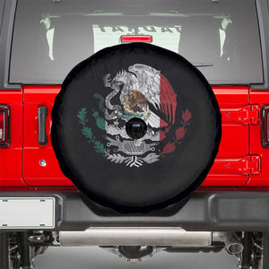 Mexico Coat Of Arms Mexican Flag Seal Symbol Spare Tire Cover TS11 Black Print Your Wear