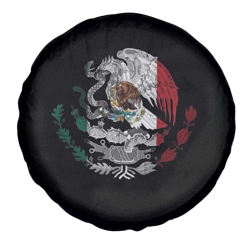 Mexico Coat Of Arms Mexican Flag Seal Symbol Spare Tire Cover TS11 Print Your Wear