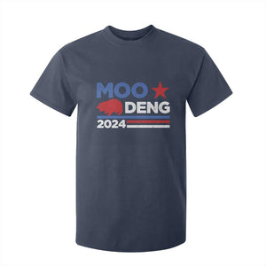 Funny Moo Deng 2024 T Shirt For Kid Star Striped TS11 Navy Print Your Wear