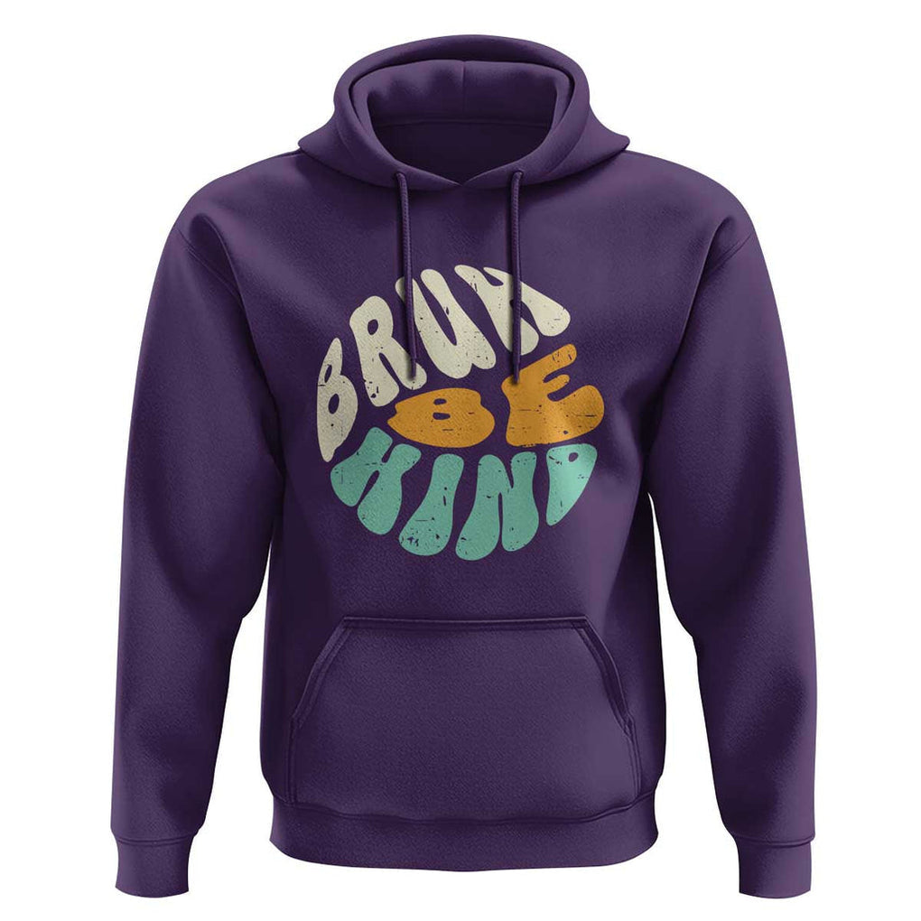 Unity Day Hoodie Bruh Be Kind Anti Bullying Kindness Orange Shirt TS11 Purple Print Your Wear