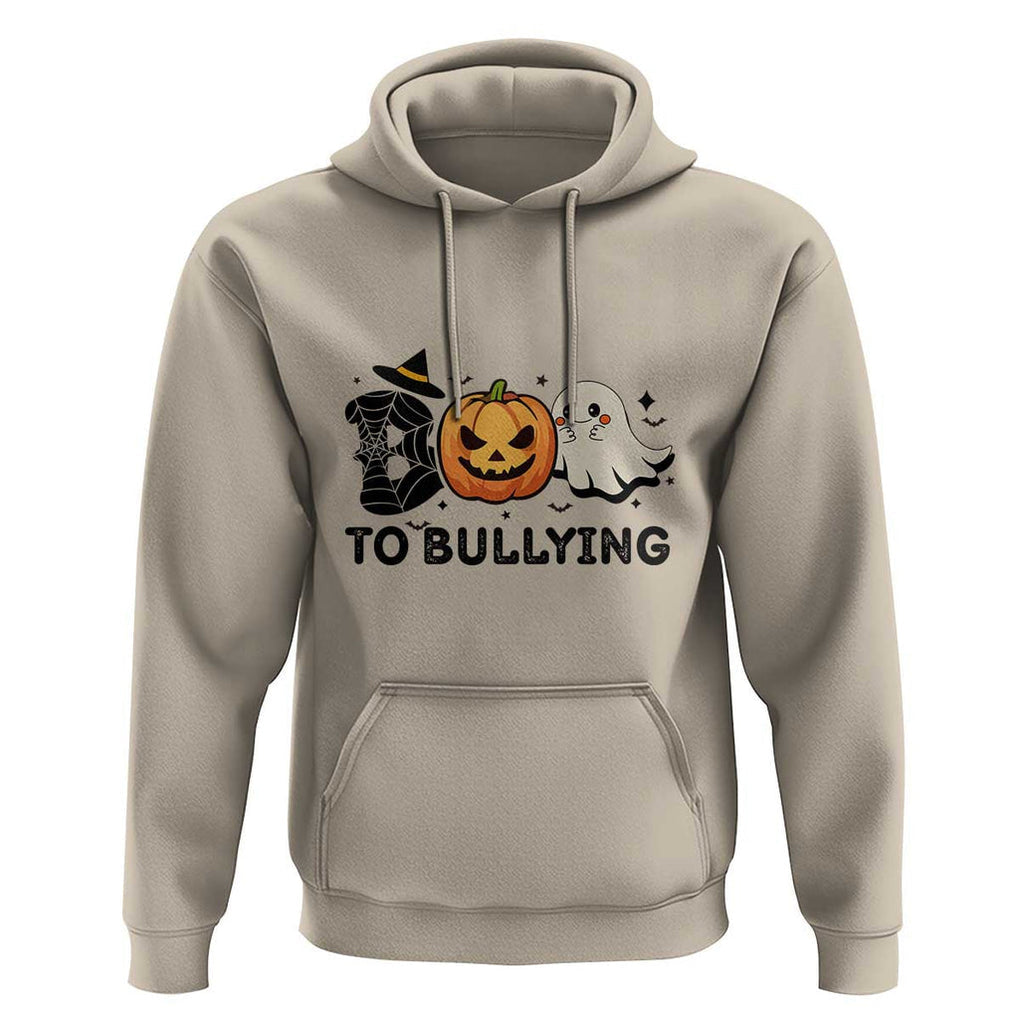 Halloween Unity Day Hoodie Boo To Bullying Anti Bullying Awareness Ghost Pumpkin TS11 Sand Print Your Wear