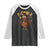 Funny F Caw F Thanksgiving Turkey Raglan Shirt Poultry Humor TS11 Black White Print Your Wear