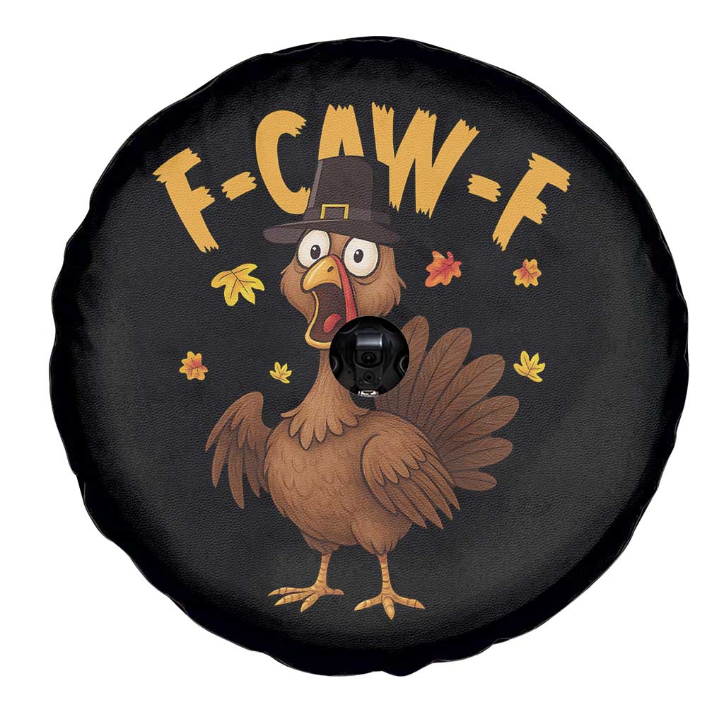Funny F Caw F Thanksgiving Turkey Spare Tire Cover Poultry Humor TS11 Print Your Wear