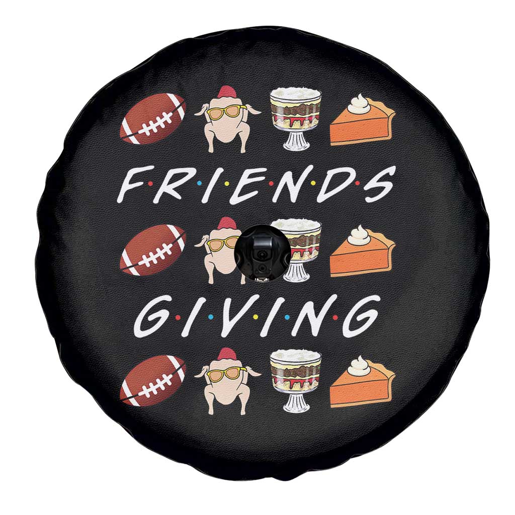 Funny Thanksgiving Thankful Friends Giving Party Spare Tire Cover TS11 Print Your Wear