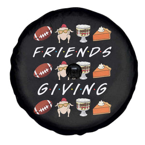 Funny Thanksgiving Thankful Friends Giving Party Spare Tire Cover TS11 Print Your Wear