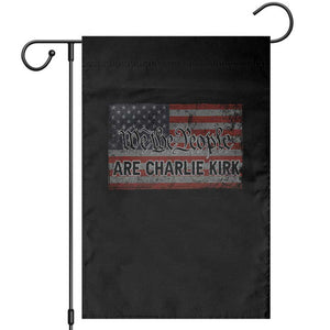 We Are Charlie Kirk Garden Flag We The People Vintage American Flag TS11 Black Print Your Wear