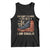 I Am Charlie Kirk Tank Top You Cant Silence Us All Vintage American Flag TS11 Black Print Your Wear