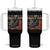 I Am Charlie Kirk Tumbler With Handle Freedom Vintage American Flag TS11 One Size: 40 oz Black Print Your Wear
