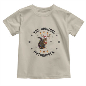 Funny Christmas Squirrel Toddler T Shirt The Original Nutcracker Snowflake Santa Hat TS11 Sand Print Your Wear