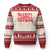 Funny Xmas Ugly Christmas Sweater Sleigh Girl Sleigh Reindeer TS11 Red Print Your Wear