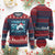 Funny Xmas Gamers Ugly Christmas Sweater I Paused My Game For Christmas Snowy Santa Hat TS11 Burgundy Print Your Wear