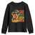 Funny Thanksgiving Turkey Youth Sweatshirt Give Thanks Bro Fall Season TS11 Black Print Your Wear