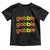Funny Thanksgiving Turkey Gobble Baby Shirt Fall Season TS11 Black Print Your Wear