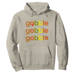 Funny Thanksgiving Turkey Gobble Hoodie Fall Season TS11 Sand Print Your Wear