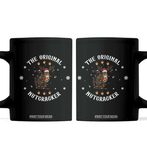 Funny Christmas Squirrel Coffee Mug The Original Nutcracker Snowflake Xmas Neon Light TS11 Black Print Your Wear