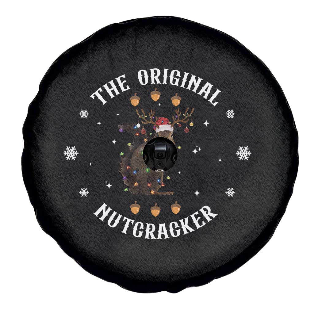 Funny Christmas Squirrel Spare Tire Cover The Original Nutcracker Snowflake Xmas Neon Light TS11 Print Your Wear