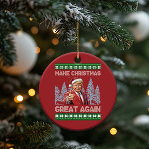 Funny Make Xmas Great Again Trump Christmas Ornament Xmas Tree TS11 Print Your Wear