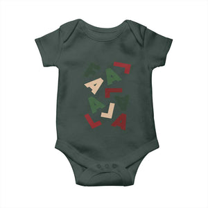 Funny Fa La La 8 Christmas Carol Holiday Baby Onesie TS11 Print Your Wear