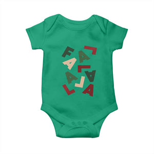 Funny Fa La La 8 Christmas Carol Holiday Baby Onesie TS11 Irish Green Print Your Wear