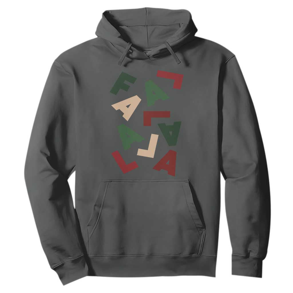Funny Fa La La 8 Christmas Carol Holiday Hoodie TS11 Dark Heather Print Your Wear