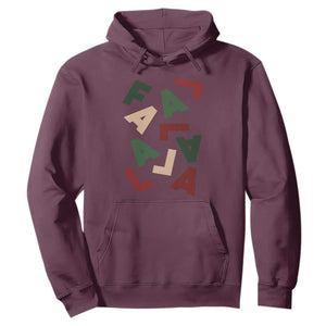 Funny Fa La La 8 Christmas Carol Holiday Hoodie TS11 Maroon Print Your Wear