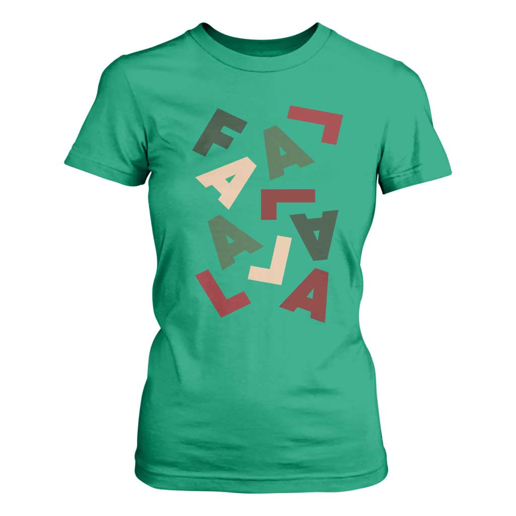 Funny Fa La La 8 Christmas Carol Holiday T Shirt For Women TS11 Irish Green Print Your Wear