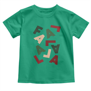 Funny Fa La La 8 Christmas Carol Holiday Toddler T Shirt TS11 Irish Green Print Your Wear
