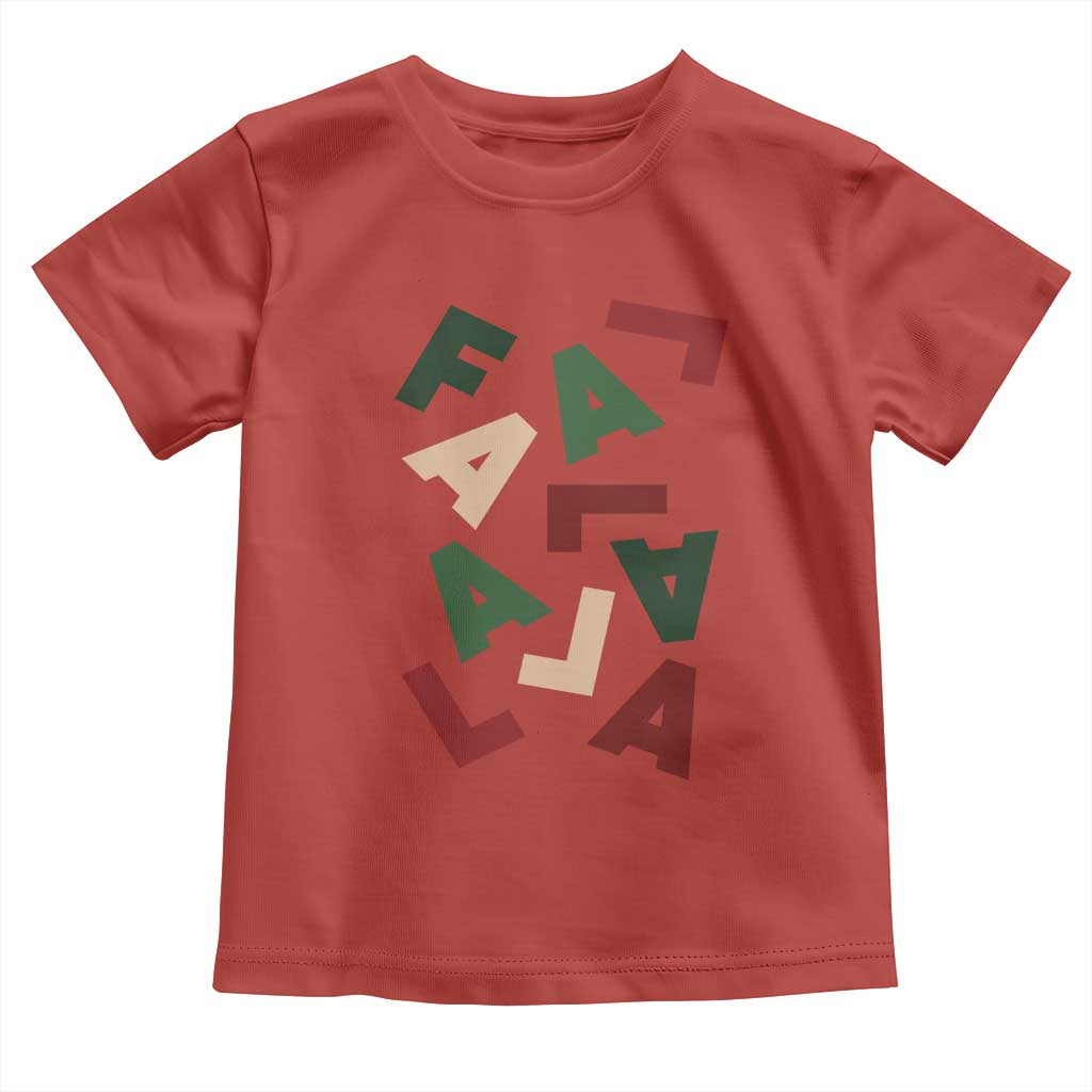 Funny Fa La La 8 Christmas Carol Holiday Toddler T Shirt TS11 Red Print Your Wear