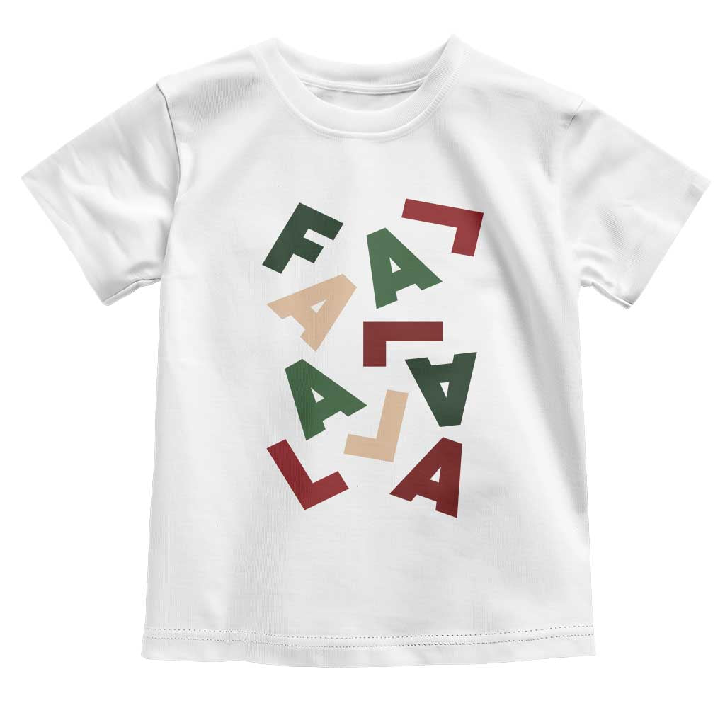 Funny Fa La La 8 Christmas Carol Holiday Toddler T Shirt TS11 White Print Your Wear