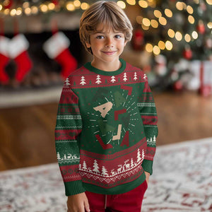 Funny Fa La La 8 Xmas Carol Holiday Ugly Christmas Sweater TS11 Christmas Print Your Wear