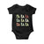 Funny Fa La La 8 Christmas Carol Song Holiday Baby Onesie TS11 Black Print Your Wear