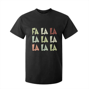 Funny Fa La La 8 Christmas Carol Song Holiday T Shirt For Kid TS11 Black Print Your Wear