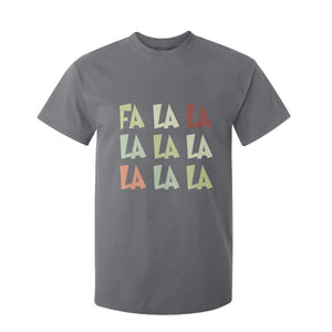 Funny Fa La La 8 Christmas Carol Song Holiday T Shirt For Kid TS11 Charcoal Print Your Wear