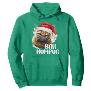 Funny Christmas Pug Dog Hoodie Bah Humpug Humbug Cute Pet TS11 Irish Green Print Your Wear
