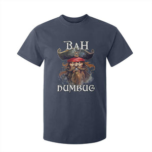 Funny Bah Humbug Christmas Pirate T Shirt For Kid TS11 Navy Print Your Wear