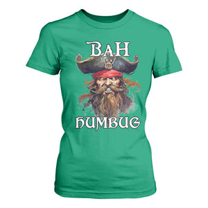 Funny Bah Humbug Christmas Pirate T Shirt For Women TS11 Irish Green Print Your Wear