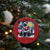 Funny Xmas Santa Godzilla Japanese Monster Starry Night Christmas Ornament TS11 Print Your Wear
