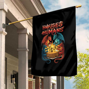 Gaming Houses and Humans Garden Flag Funny Rpg Parody Gamer TS11 Print Your Wear