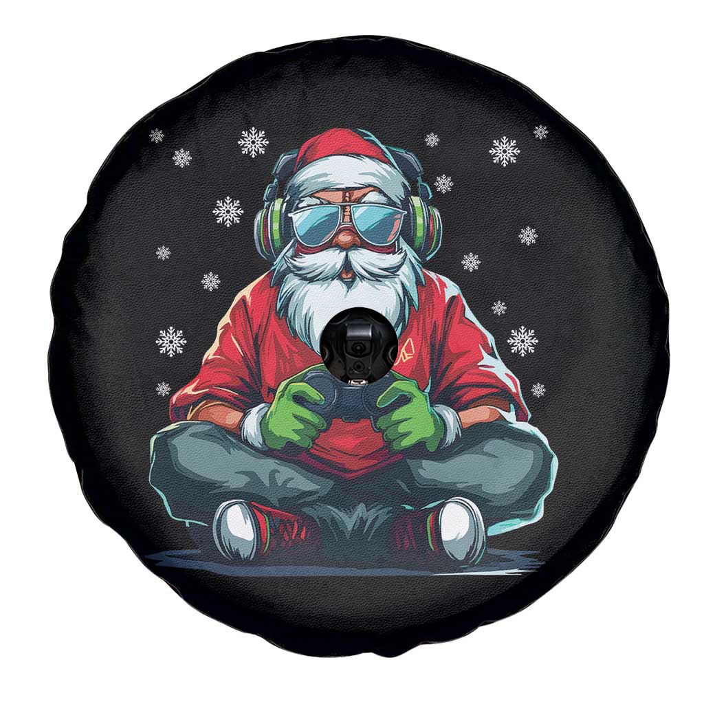 Funny Christmas Gamer Santa Claus Game Controller Spare Tire Cover TS11 Print Your Wear