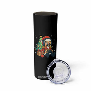 Funny Christmas Video Game Nutcracker Xmas Tree Gamer Skinny Tumbler TS11 Print Your Wear