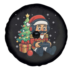 Funny Christmas Video Game Nutcracker Xmas Tree Gamer Spare Tire Cover TS11 Print Your Wear