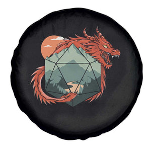Funny Dragon Tabletop RPG Dice Game Spare Tire Cover TS11 Print Your Wear