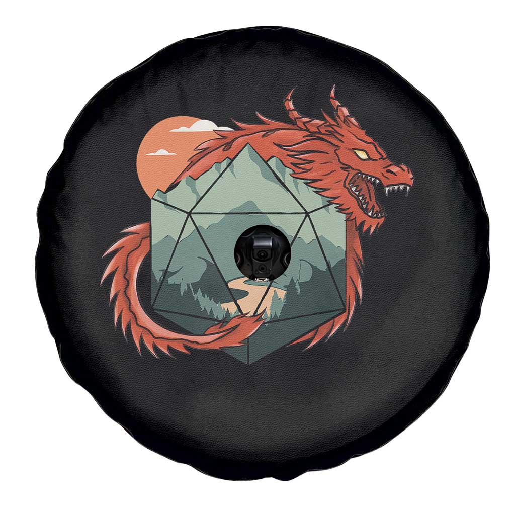 Funny Dragon Tabletop RPG Dice Game Spare Tire Cover TS11 Print Your Wear