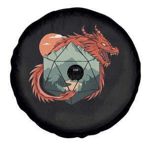 Funny Dragon Tabletop RPG Dice Game Spare Tire Cover TS11 Print Your Wear