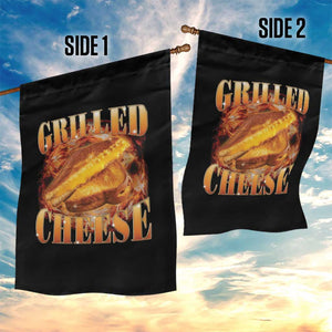 Grilled Cheese Garden Flag Food Lover Funny Gag Weird Meme 90s TS11 Print Your Wear