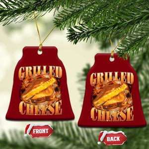 Grilled Cheese Ceramic Ornament Food Lover Funny Gag Weird Meme 90s TS11 Print Your Wear